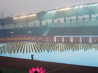 invigningen av 9th International Shaolin Wushu Festival